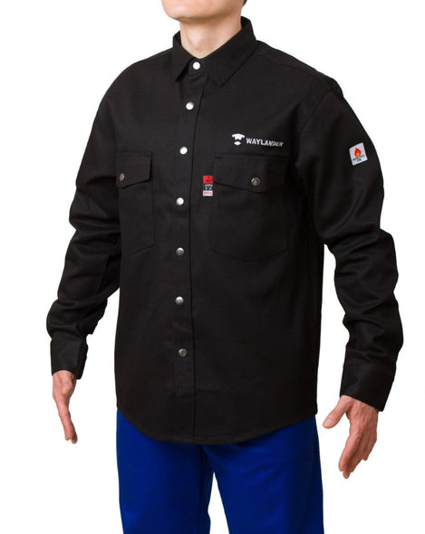 BROKK FR Cotton Long Sleeve Welding Shirt 9oz - Waylander Welding