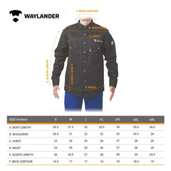 BROKK FR Cotton Welding Shirt 7oz - Waylander Welding