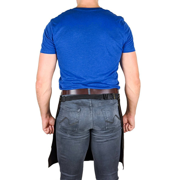 Leather Waist Apron Bib - Waylander Welding