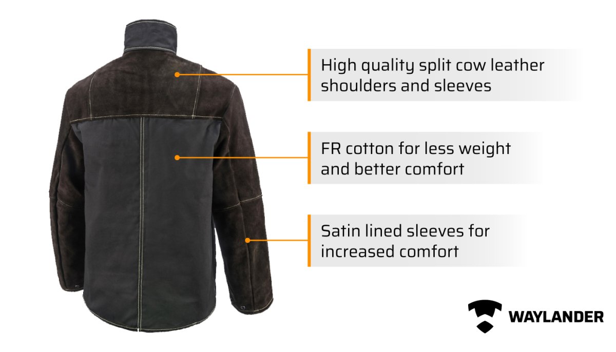 DURIN Leather Welding Jacket - Waylander Welding
