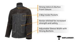 DURIN Leather Welding Jacket - Waylander Welding