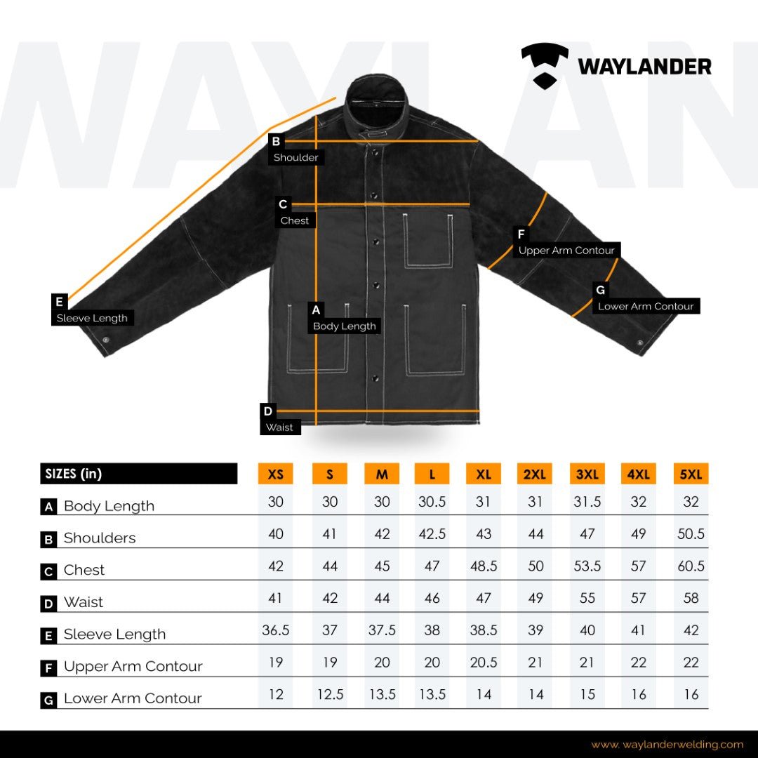 DURIN Leather Welding Jacket - Waylander Welding