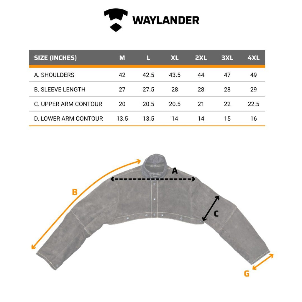 JOTUN Leather Welding Cape - Waylander Welding