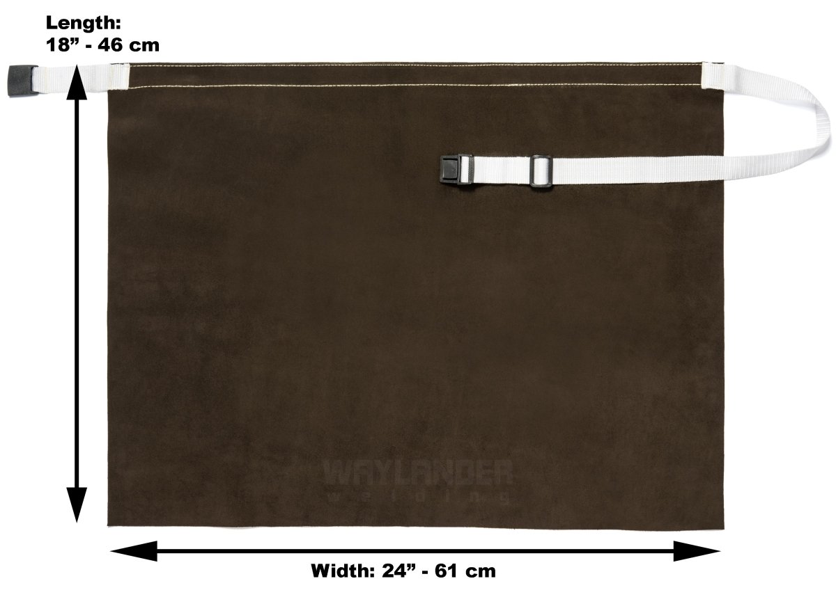 Leather Waist Apron Bib - Waylander Welding