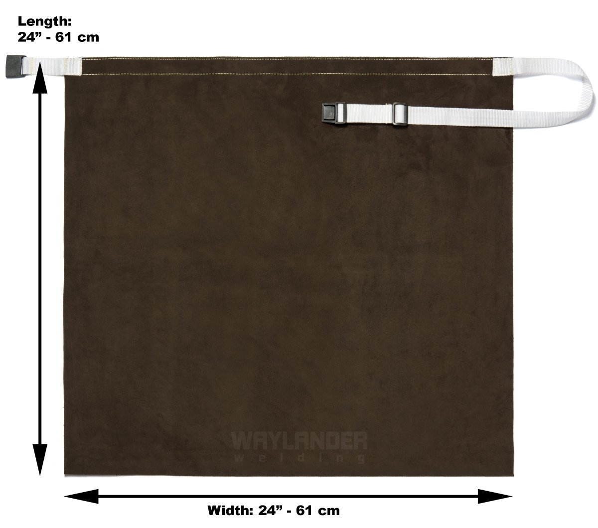 Leather Waist Apron Bib - Waylander Welding