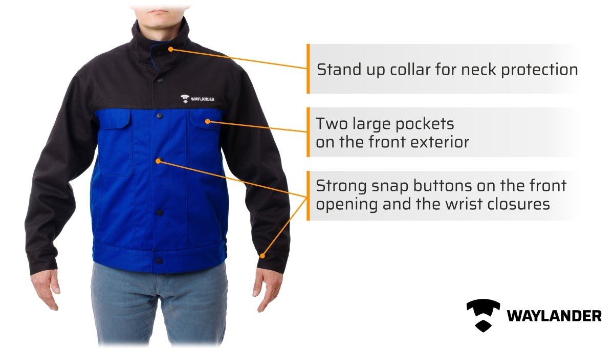 SKIRNIR FR Cotton Welding Jacket - Waylander Welding